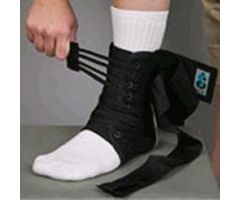 Ankle Brace ASO Speed Lacer Small Lace Up  Hook and Loop Strap Closure Left or Right Foot
