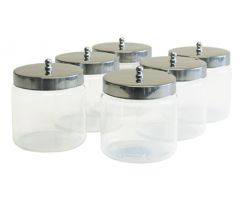 Dressing Jars 4" x 4" 6/Case Glass