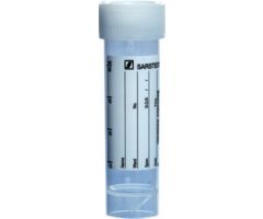Screw cap tube, 25 ml, PP, with paper label 63.9922.252