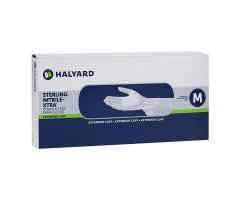 Gloves Exam Sterling Xtra Powder-Free Nitrile 12 in Medium 100/Bx, 10 BX/CA, 6430092BX
