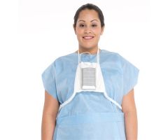 Telemetry Pouch Teclin Material 6 in x 6.25 in Clear Disposable 50/Ca