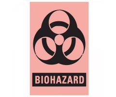 Labels Biohazard 3x2" 500/Bx 500/Rl