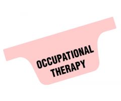Chart Divider Tab - Occupational Therapy - Tyvek - Bottom 