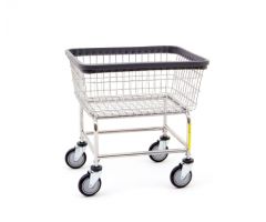 Laundry Cart 5 Inch Clean Wheel System Casters 100 lbs. Steel