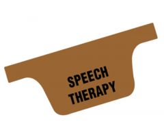 Chart Divider Tab - Speech Therapy - Tyvek - Side