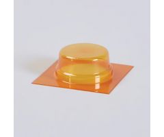EZ Grid Class A Round Blisters, Medium, PVdC, Amber