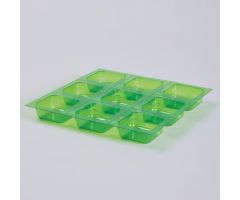 EZ Grid Class B Square Blisters, Large, PVdc
