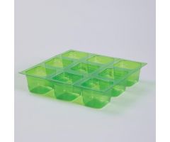 Class B Square Blisters, X-Large, PVdc