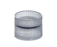 Screw cap, natural, suitable for tubes 65714