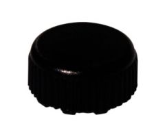 Screw cap, black, suitable for screw cap micro tubes