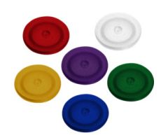 Colour-coded inserts, colour mix