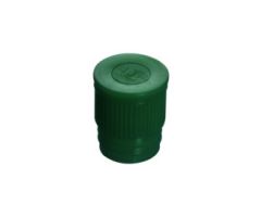 Push cap, green suitable for tubes  16-17 mm