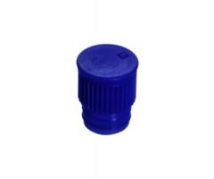Push cap, blue suitable for tubes  15.7 mm