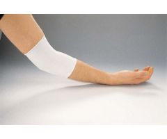 Elbow Support Cap Medium Pull On Left or Right Elbow  Circumference White
