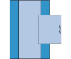 Overhead Table Cover with Fan-Fold, 80" x 100"