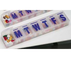 Jumbo Plastic Pill Box
