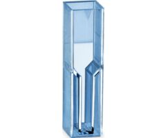Semi-micro cuvette, 3 ml (HxW): 45 x 12 mm, PS, transparent, optical sides: 2