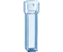 Cuvette, 4.2 ml (HxW): 55 x 12 mm, PS, transparent, optical sides: 2