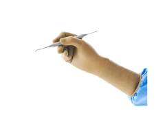 Gloves Surgical Encore MicrOptic Powder-Free Latex 11.6 in 8.5 Brown 50/Bx, 4 BX/CA, 6814314BX