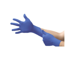MICRO-TOUCH Nitrile Exam Gloves Large Blue Non-Sterile 200/Bx