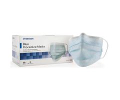 Procedure Mask McKesson Pleated Earloops One Size Fits Most Blue NonSterile ASTM Level 1 689981 CS/500