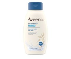 Body Wash Aveeno Skin Relief Liquid  Bottle Unscented
