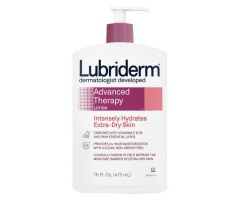 Hand and Body Moisturizer Lubriderm Advanced Therapy Pump Bottle Scented Lotion 695064
