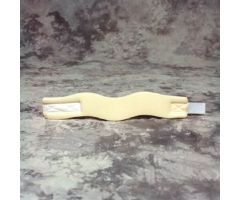 Cervical Collar Rolyan AM Serpentine Firm Density Adult Medium One-Piece 2-3/4 Inch Height 10-1/2 to 14-1/2 Inch Neck Circumference