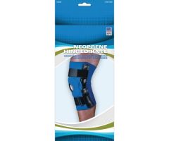 Hinged Knee Brace Sport-Aid Large Pull-On / D-Ring / Hook and Loop Strap Closure 15 to 17 Inch Knee Circumference 12-1/2 Inch Length Left or Right Knee