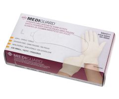 For California Only, MediGuard Powder-Free Stretch Vinyl Exam Gloves, Size L