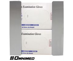 Glove Box Holder Stainless Steel - Double