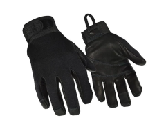 Gloves Duty Synth Lthr / Kevlar / Flxbl Thrmplstc Rbr Lg Blk 1/Pr