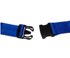 Resident-Release Nylon Wheel. Belt, Side-Release Buckle, 54"