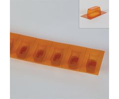 Class b amber blisters, large, pvc