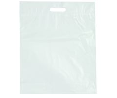 Patient Care Bag Minigrip 9 X 12 Inch Plastic Open Ended White