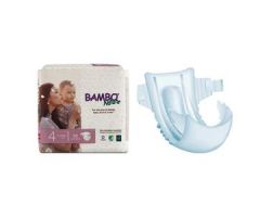 Bambo Nature Disposable Diapers, Size 4, 15-40 lbs.