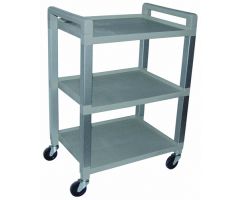 Polyurethane Utility Cart 3 Shelf W/Drawer