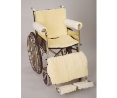 Sheepskin Wheelchair Seat/Backrest Pads