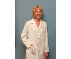 Lab Coat White Size 14 Knee Length Reusable 705171