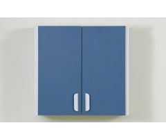 CABINET, WALL 24"X24"GRY LATCH& LOCK DBL DR
