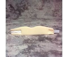 Cervical Collar Rolyan Contoured / Soft Density Adult Small One-Piece 2-1/2 Inch Height 8 to 12 Inch Neck Circumference