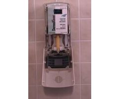 Hand Hygiene Dispenser DermaRite White Plastic Manual Push 800 mL Wall Mount