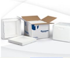 Insulated Shipper Thermosafe 19-3/8 X 12-3/8 X 12-1/3 Inch Inner, 22-3/8 X 15-3/8 X 13-1/8 Inch Outer
