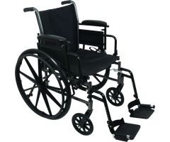 ProBasics K3 Lightweight Wheelchair - Elevating Legrests - 20" x 16"