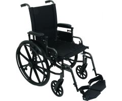 ProBasics K4 High Strength Wheelchair - 16" x 16" - Elevating Legrests