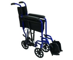 ProBasics Aluminum Transport Chair - Blue