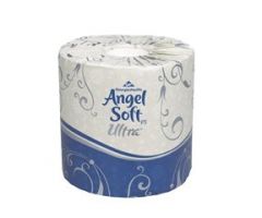 Toilet Tissue Angel Soft Ultra Professional Series White 2-Ply Standard Size Cored Roll 400 Sheets 4 X 4-1/5 Inch