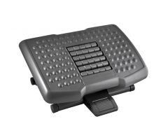 Premium Adjustable Footrest with Rollers