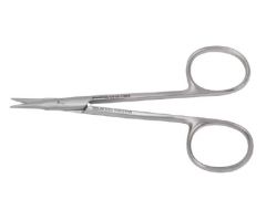 Tenotomy Scissors Vantage Stevens 4-1/8 Inch Length Office Grade Finger Ring Handle Straight Blade Blunt Tip / Blunt Tip