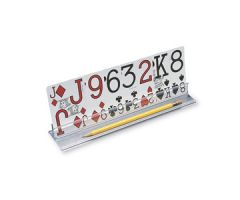Ableware Playing Card Holder by Maddak-10"-4/Pack